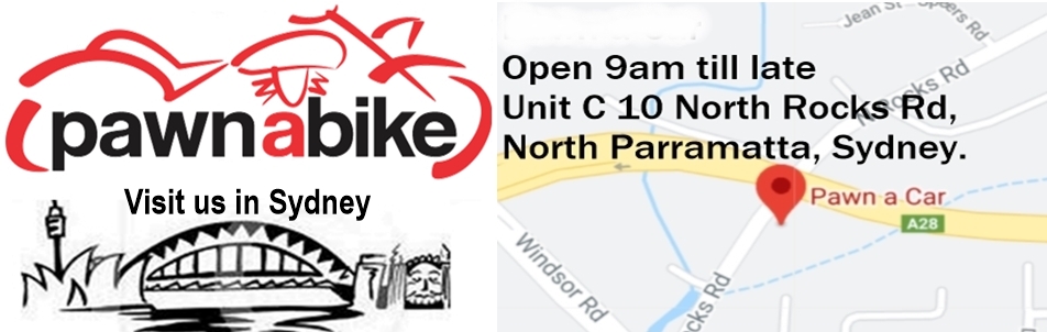 Pawn your motorcycle at Pawn a Bike North Parramatta